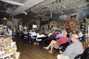 Richard Crossley presentation audience