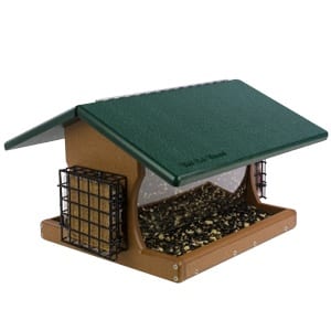 EcoTough Ranchette Retreat Hopper Feeder, Bird Feeder, Wild Birds Unlimited, WBU