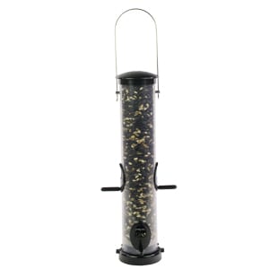 Medium EcoClean Seed Tube Feeder with Quick-Clean Bottom, Bird Feeder, Wild Birds Unlimited, WBU