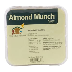 Almond Munch Suet, Bird Food, Wild Birds Unlimited, WBU