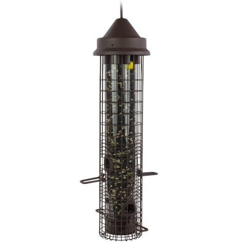  HSHD Rooster Solar Bird Feeder,Squirrel-Proof Bird