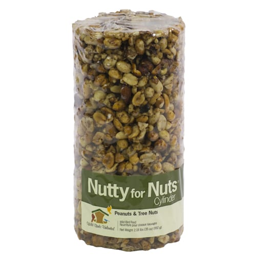 Nutty For Nuts Seed Cylinder, Bird Food, Wild Birds Unlimited, WBU