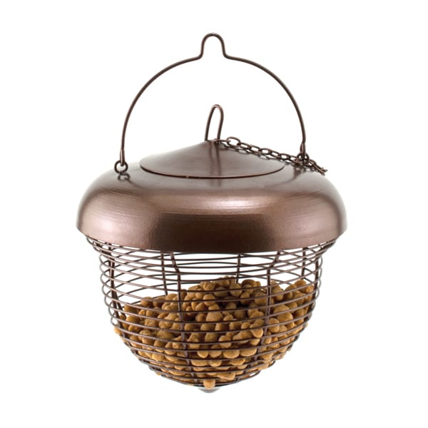 thumbnail image 2 of Winyuyby Peanut Wreath Bird Feeder 16 Inch, Rust & Waterproof, Solid 2 of 10